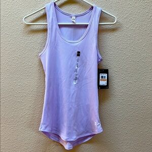 NEW!! Under Armour lavender Fitted  Tank Top